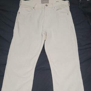 Everlane Size 29 Regular High Rise Off White Denim